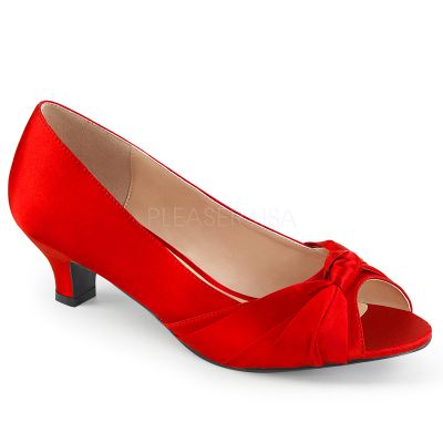 2 inches Heel Peep Toe Pump