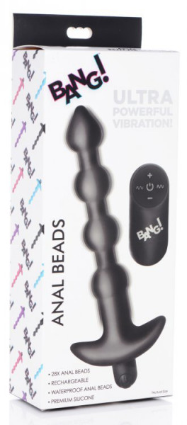 Vibrating Anal Beads + Remote