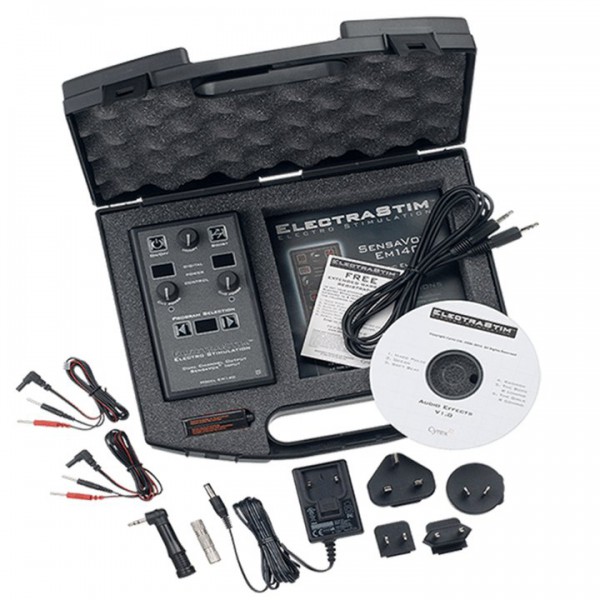 ElectraStim EM140 SensaVox Power Unit Dual Channel Electrosex Kit