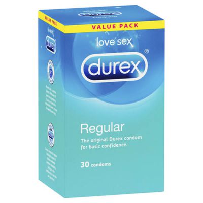 Regular Lubed Condoms x30