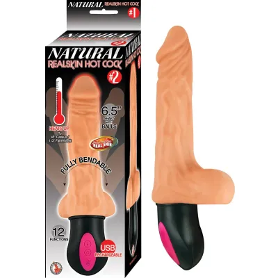 Natural Realskin Hot Cock 2 Flesh