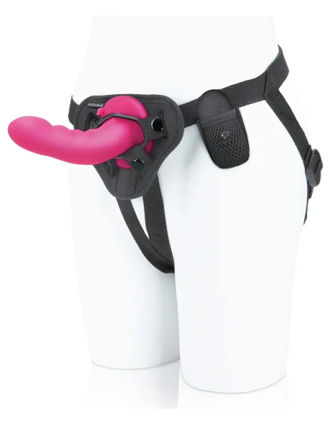 Pegasus 6" Curved Ripple Peg Strap-On Set