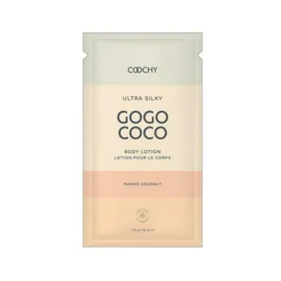 Coochy Ultra Silky Body Lotion Mango Coconut 35 Fl Oz 10 Ml Foil 24 piece Bulk Bag