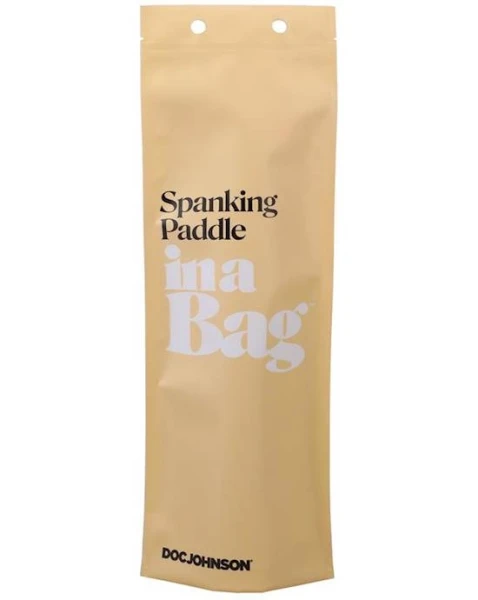 Spanking Paddle In A Bag Black