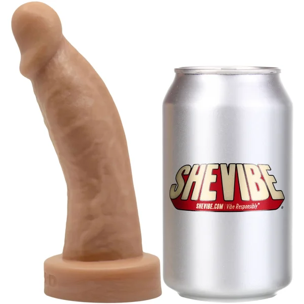 WEE Daddy Diedrich 6.25" Platinum Silicone Realistic Dildo By Dee's Big Daddies - Vanilla