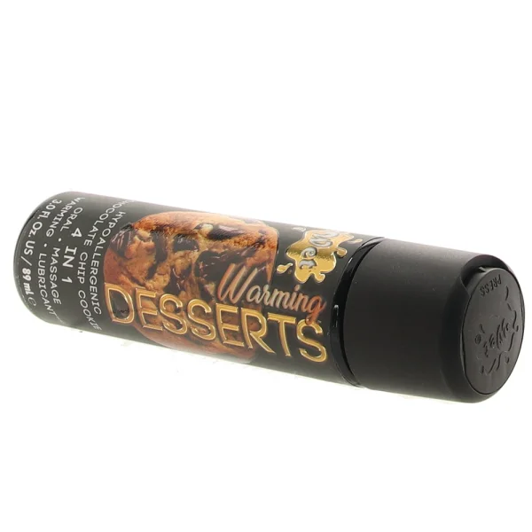 Wet Warming Desserts Baked Gooey Chocolate Chip Cookie Water-Based Lube | 3oz