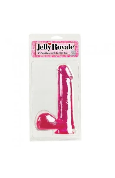 Jelly Royal Dong with Suction Cup Pink — image 6 of 6