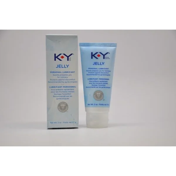 K-Y Jelly Lubricant 2oz Tube