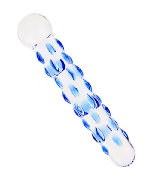 Lucent Teardrops Glass Massager - Blue - 7 Inch — image 4 of 4