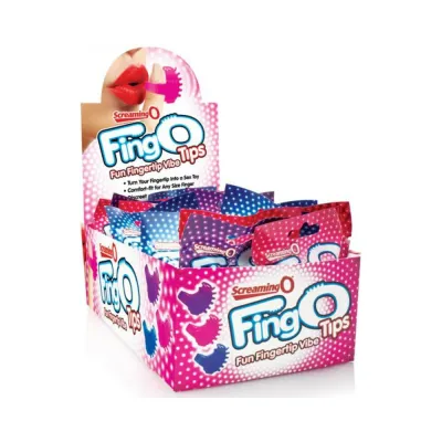 Screaming O Fingo Tips Assorted Colors 18 Piece Display