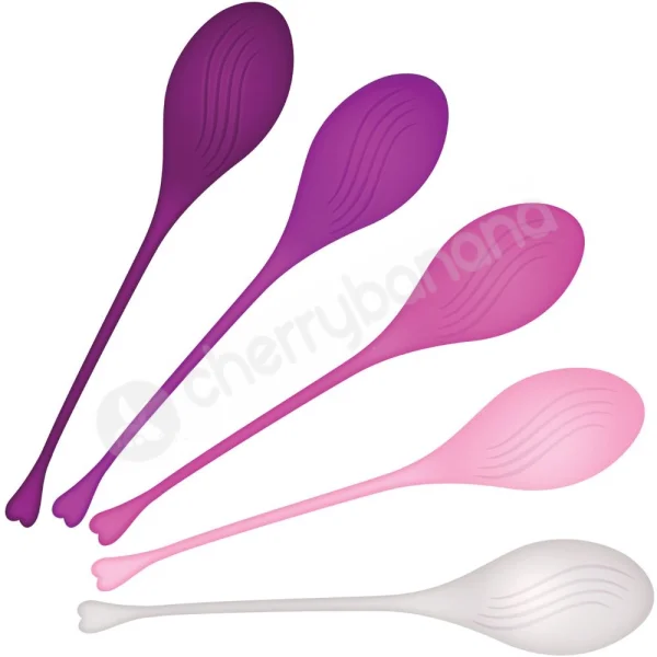 Evolved Tight & Delight Individually Weighted Kegel Ball Training Set