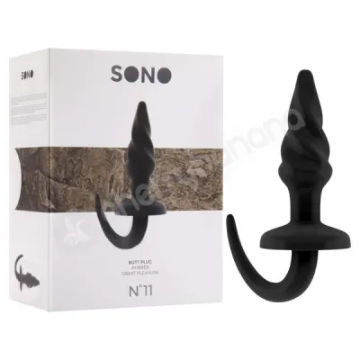 Sono No 11 Black Tailed Butt Plug
