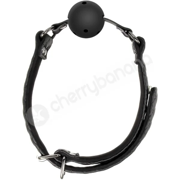 Adam & Eve Eve's Fetish Dreams Ball Gag Black Mouth Restraint