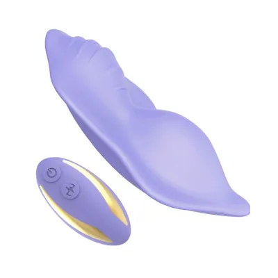 Whisper Panty Vibrator Purple 3 7 Inch