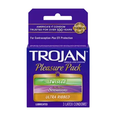 Trojan Pleasure Pack 3pk 3pk