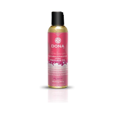 Dona Scented Massage Oil Flirty Blushing Berry 3 75oz