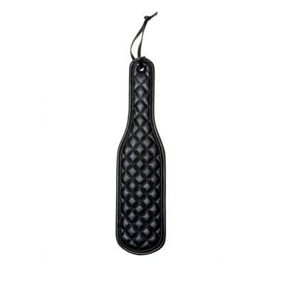 X Play quilted paddle Black Spanking Paddles