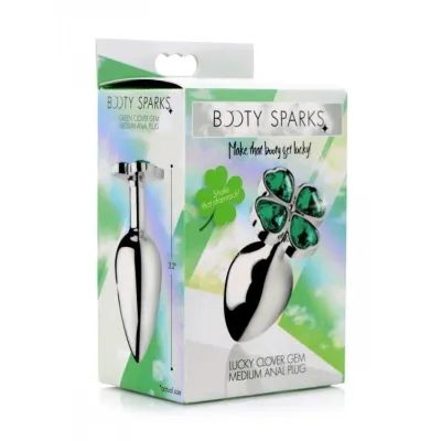 Lucky Clover Gem Anal Plug Medium
