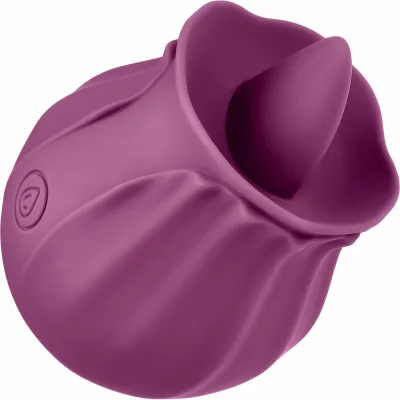 Cloud 9 Flutter Rechargeable Oral Tongue Stimulator Plum
