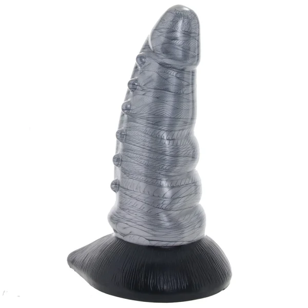Beastly Tapered Bumpy 8.25" Silicone Dildo By Creature Cocks