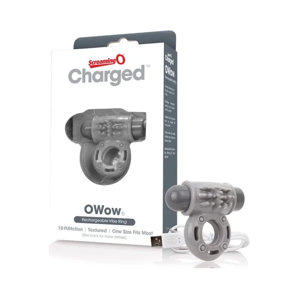 Screaming O Charged Owow Vooom Vibrating Cock Ring — image 9 of 11