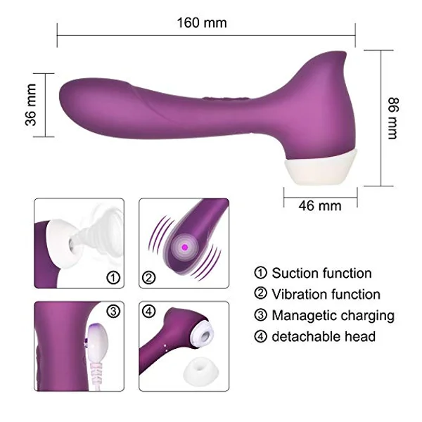 Magic Touch Aurora Clitoral Suction and G Spot Vibrator — image 21 of 25