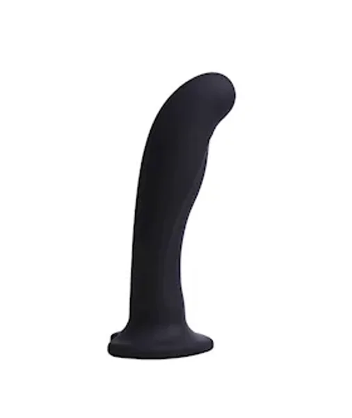 Back Amor P Spot Dildo - 6.1 Inch - Black - 6.1 Inch — image 3 of 4