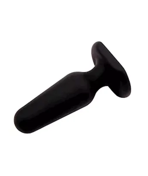 Silicone Anal Plug - 2.5 Inch - Black - 2.5 Inch