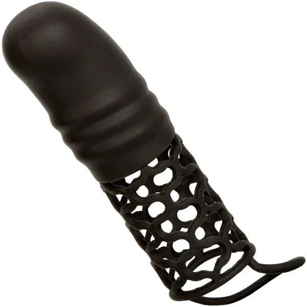 Black Silicone 2" Penis Extension By CalExotics — image 5 of 11