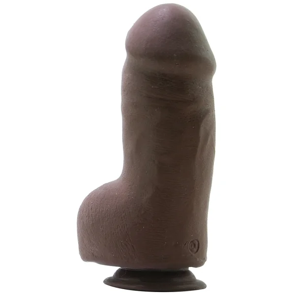 The D - Fat D - 8 Inch With Balls - Ultraskyn -  Chocolate