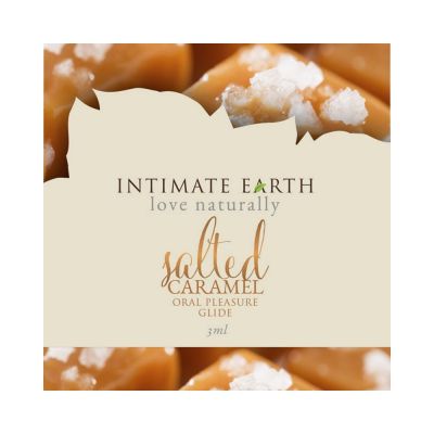 Intimate Earth Salted Caramel Flavored Glide Foil 10oz