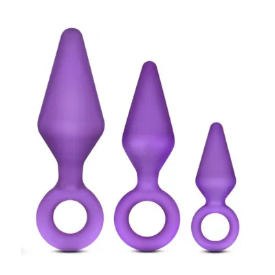 Candy Rimmer Butt Plug Kit Purple