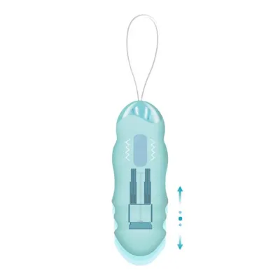 Amore Pastel Pleasure Thrusting Egg Vibrator With Remote