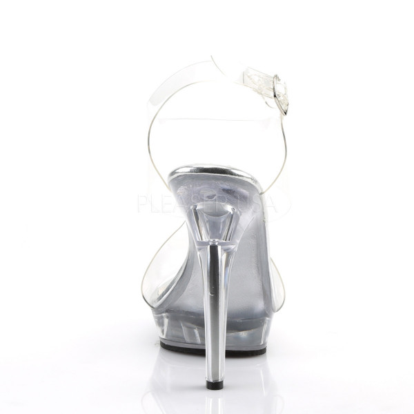 5 inches Heel, 3/4 inches PF Sling Back Sandal W/ Side Cutouts — image 4 of 4