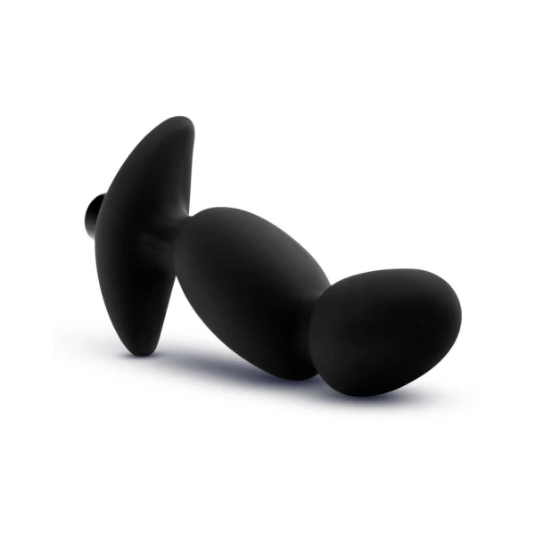 Blush Anal Adventures Platinum Silicone Vibrating Prostate Massager 04 - Black — image 4 of 9