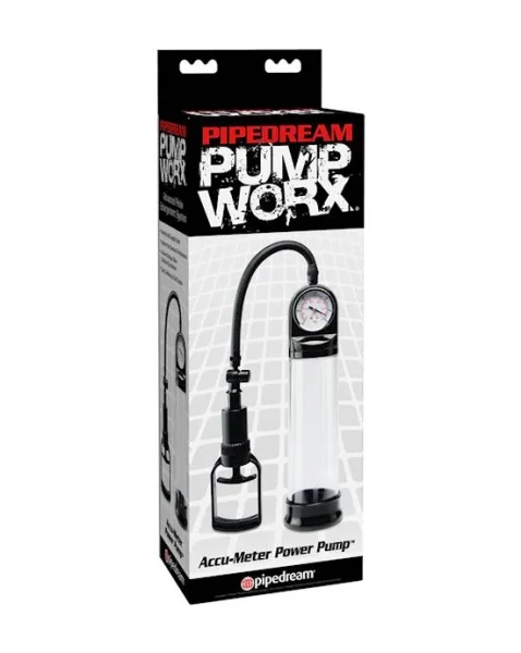 Pump Worx Accu-Meter Power Pump Black
