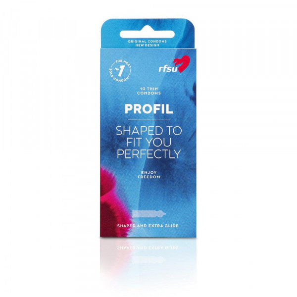 RFSU Profil Ultra-Thin Vegan Condoms | 10-Pack
