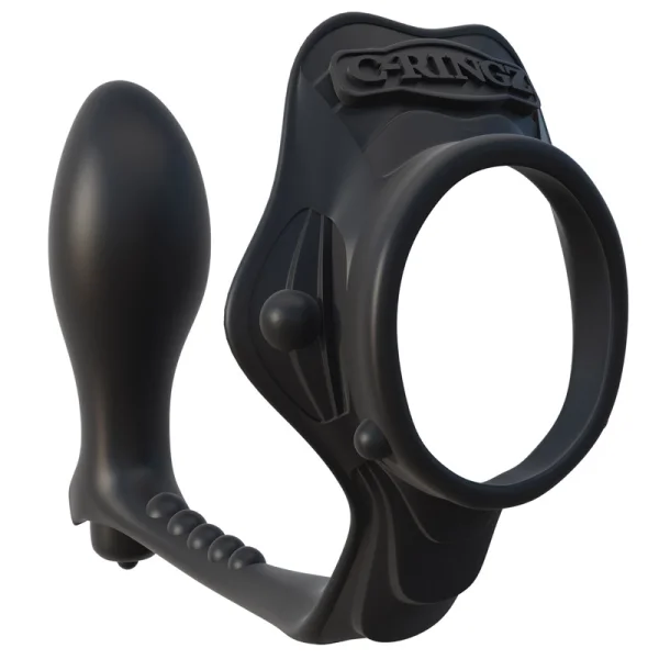 Fantasy CRingz Rock Hard AssGasm Prostate Massager - 1 x AAA