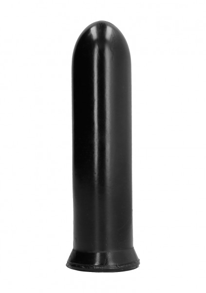All Black 19 cm - Vibrating Butt Plug