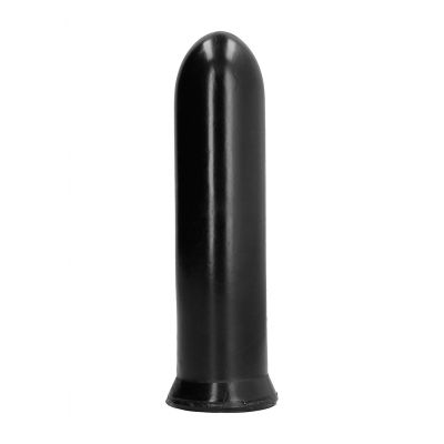 All Black 19 cm Vibrating Butt Plug