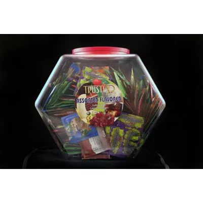 Trustex Assorted Flavors 288 Piece Fishbowl