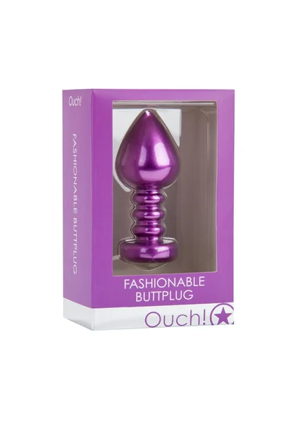 Fashionable Buttplug - Purple - — image 8 of 8
