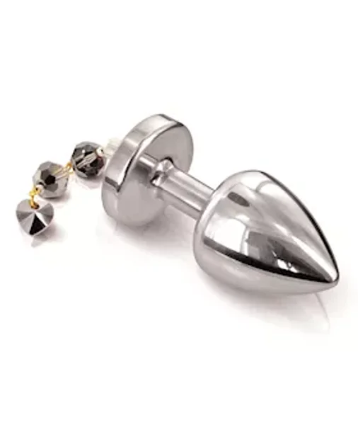 Diogol Anni Butt Plug Torrent  Plated 30 M - Silver - 2.5 Inch — image 2 of 2