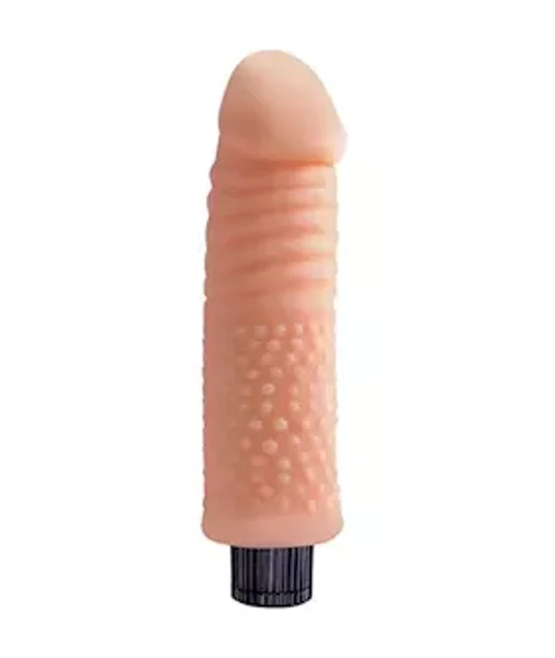 Real Touch Vibrating Cock No.05 - 7.5 Inch - Flesh - 7.5 Inch — image 3 of 4