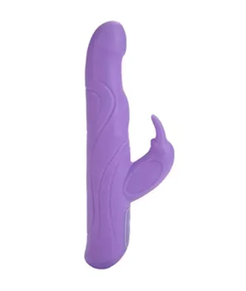Triple Motor Silicone Jack Rabbit - Purple - 9.7 Inch — image 3 of 4
