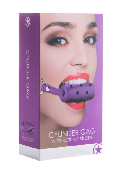 Cylinder Gag - Purple -