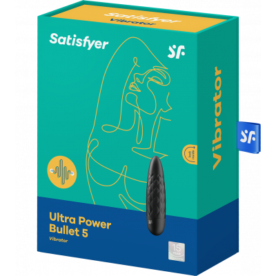 Ultra Power Bullet 5 Black 3 8 Inch