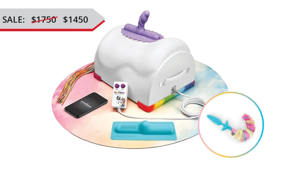 The Unicorn Premium Sex Machine | b-Vibe Plug Bundle