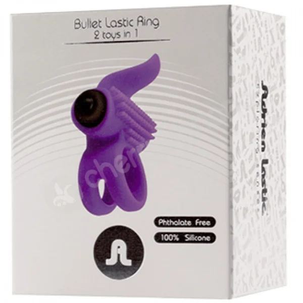 Adrien Lastic 10 Speed Powerful Twin Cock & Balls Ring