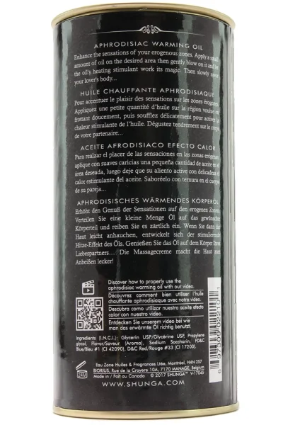 Aphrodisiac Warming Oil 3.5oz/100ml